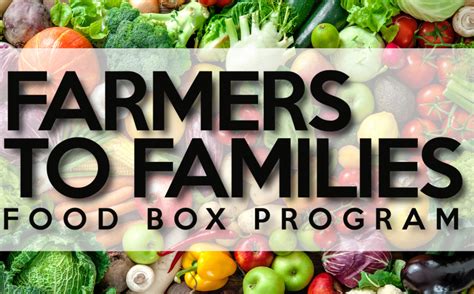 usda farmers to families food box distribution|usda farmers to families box.